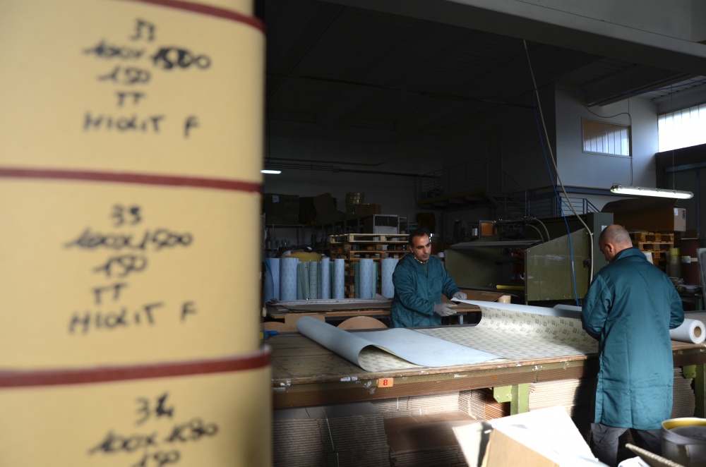 servizio fotografico di lavorazioni interne