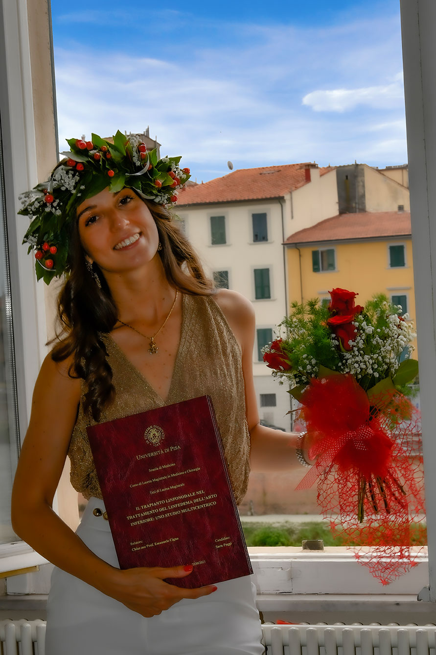 foto della festa per la laurea