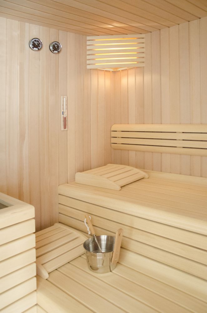 scatto della sauna