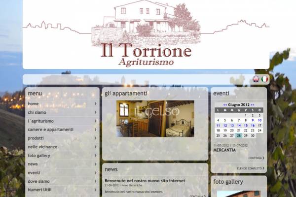 siti internet per strutture turistiche e agriturismi