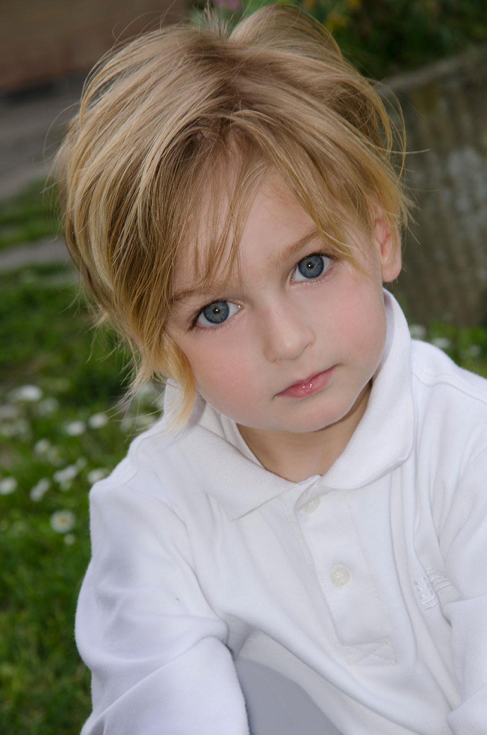 classico foto ritratto di bambino