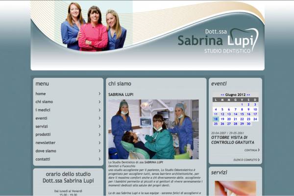 Sito realizzato da ideositiweb per lo studio dentistico Sabrina Lupi di Fucecchio